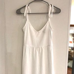 ASOS Design midi smock sundress with tie straps